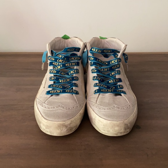 Golden Goose Mid Stars EU 39 with GREY laces - Picture 4 of 6